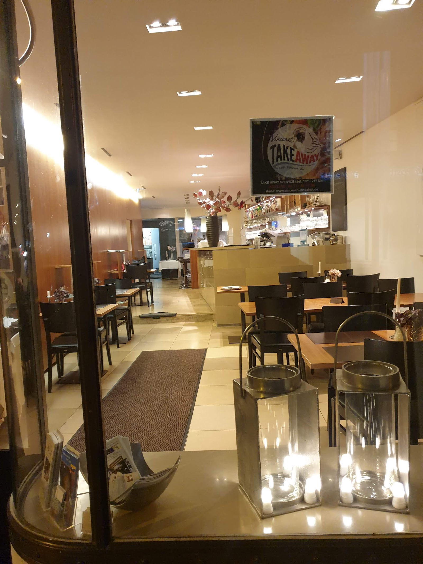 Stimmungsvolle Atmosphäre im Restaurant